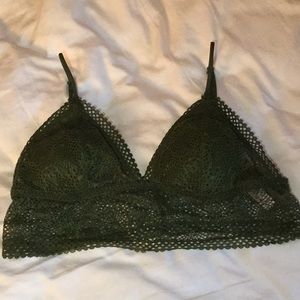 VS Army Green Bralette with adjustable straps